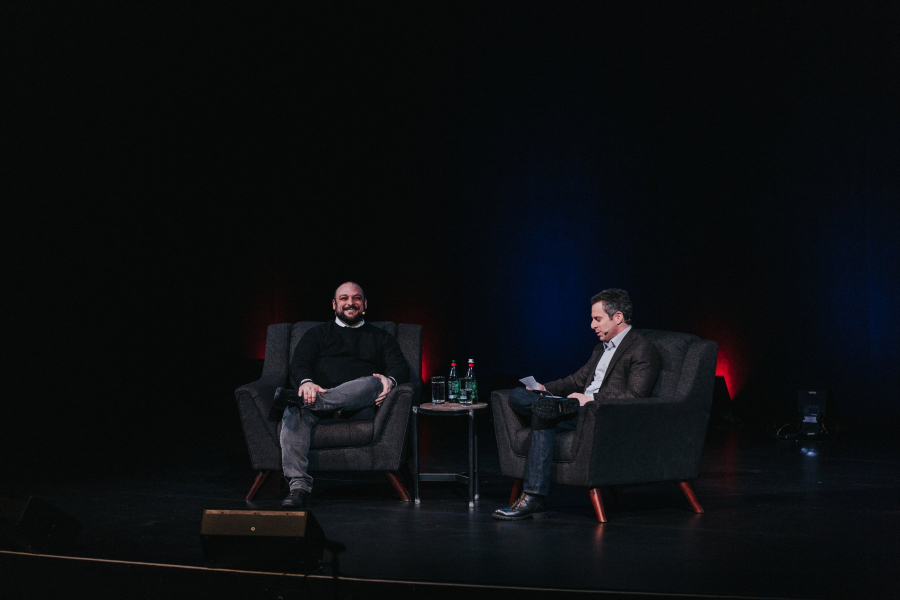 Christian Picciolini and Sam Harris