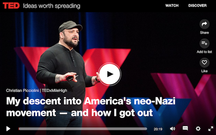 TED Talk: Christian Picciolini