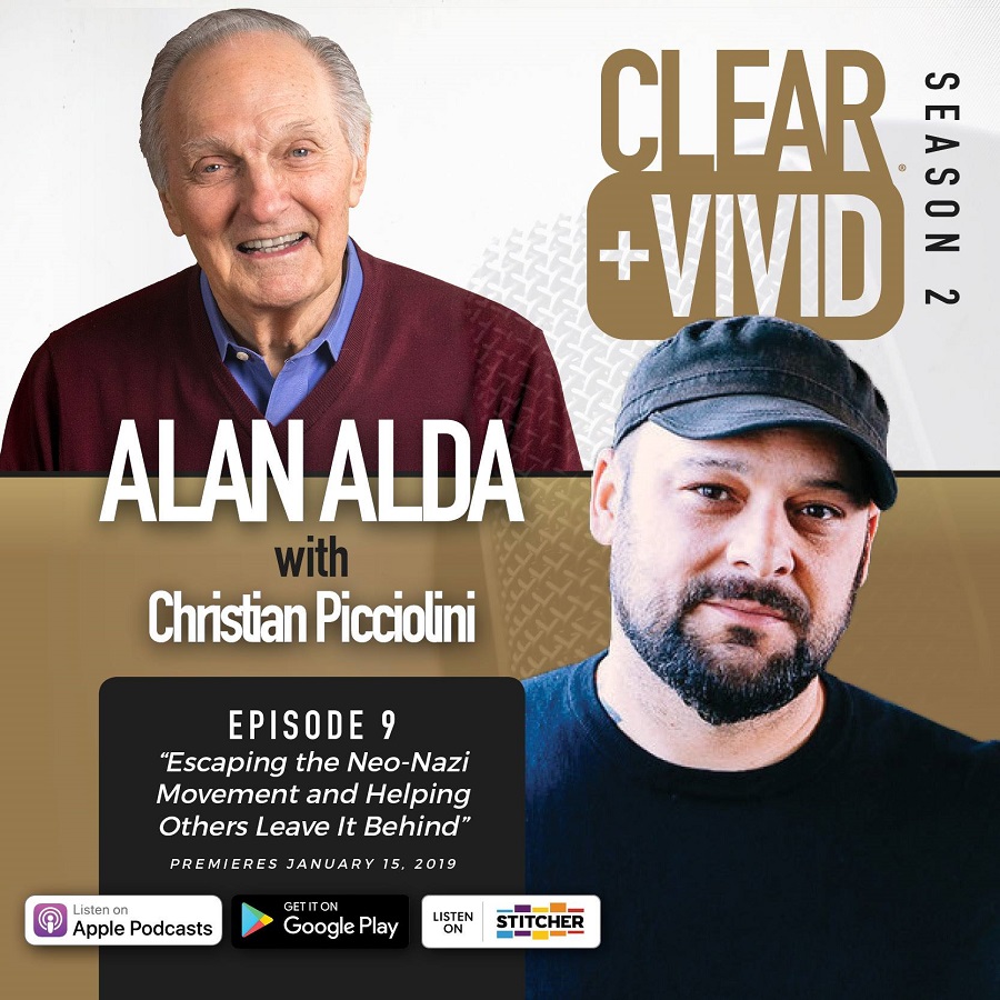 Alan Alda and Christian Picciolini