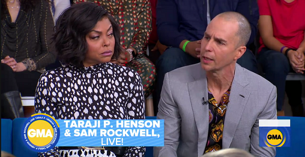 Sam Rockwell and Taraji Henson